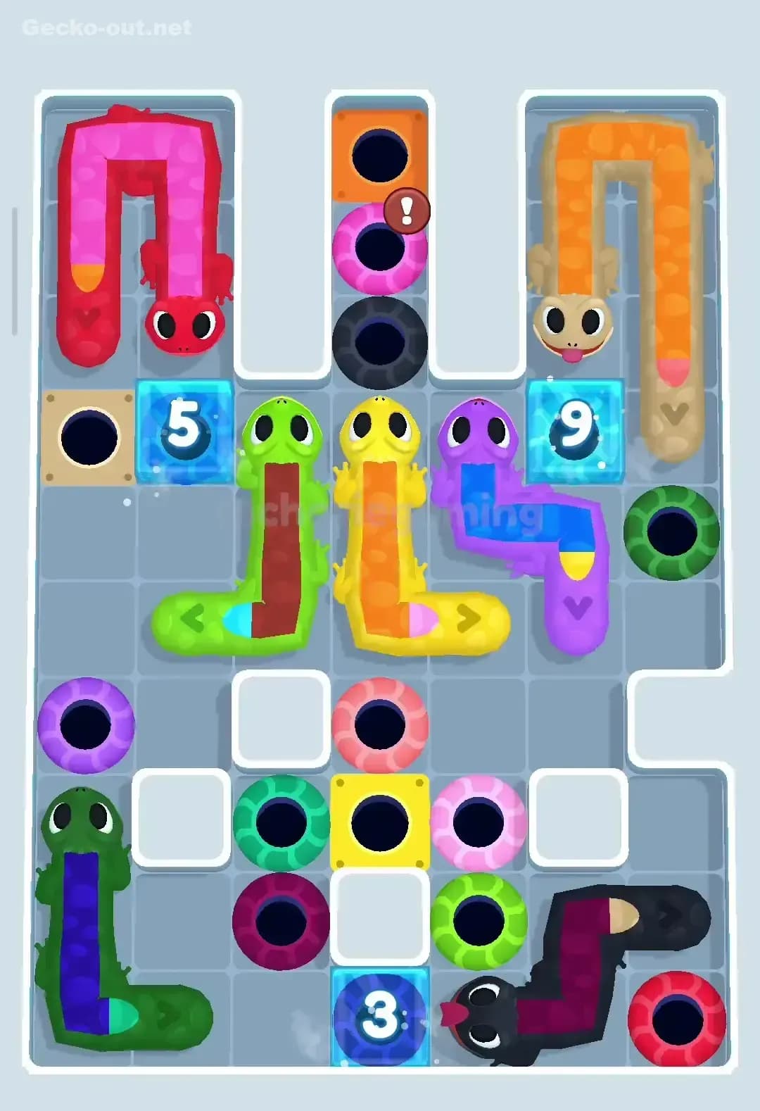 Gecko Out Level 347 Screenshot