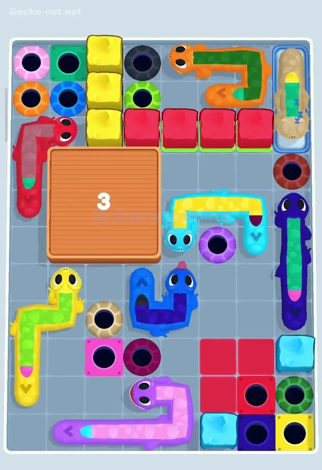 Gecko Out Level 346 Screenshot