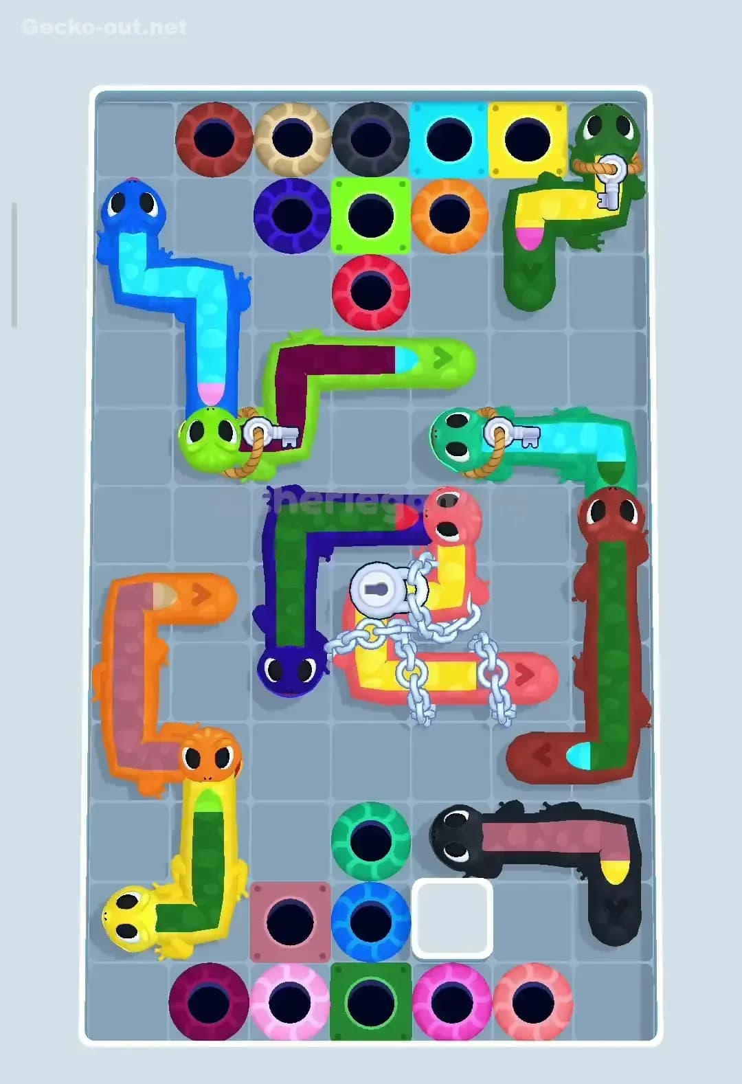 Gecko Out Level 341 Screenshot