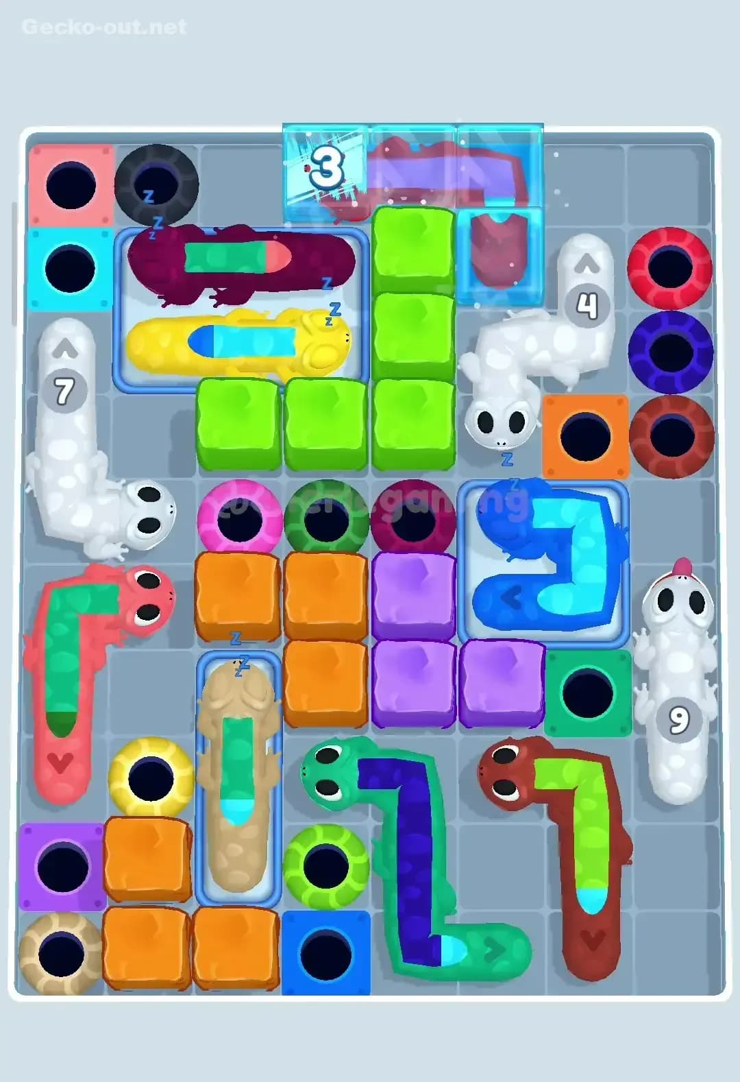 Gecko Out Level 340 Screenshot