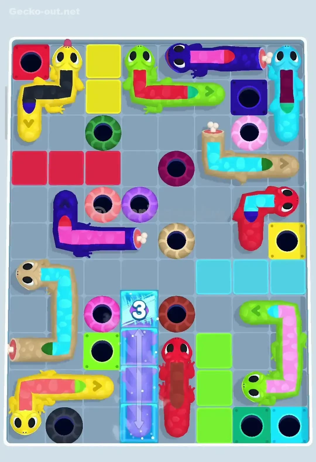 Gecko Out Level 339 Screenshot