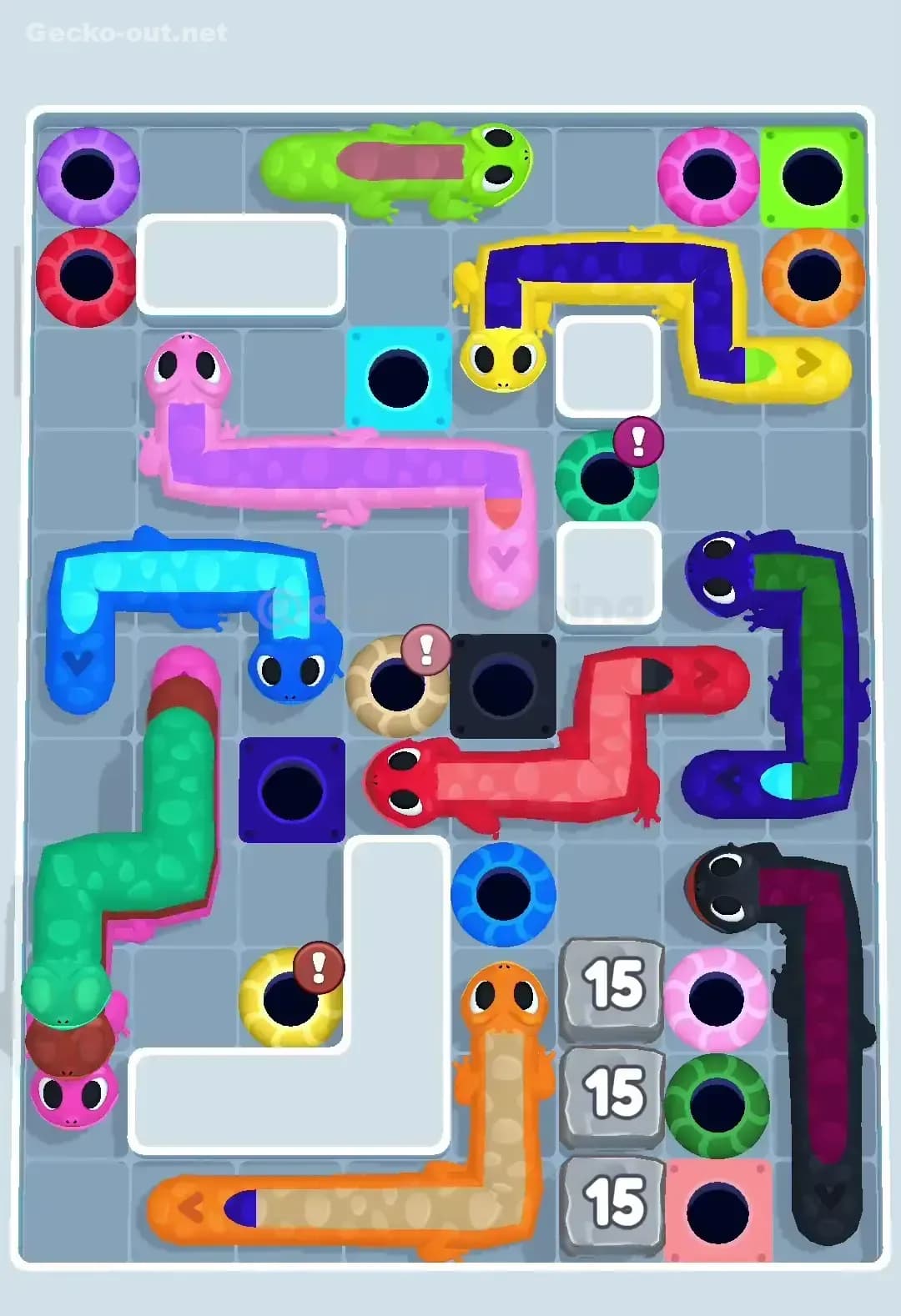 Gecko Out Level 326 Screenshot