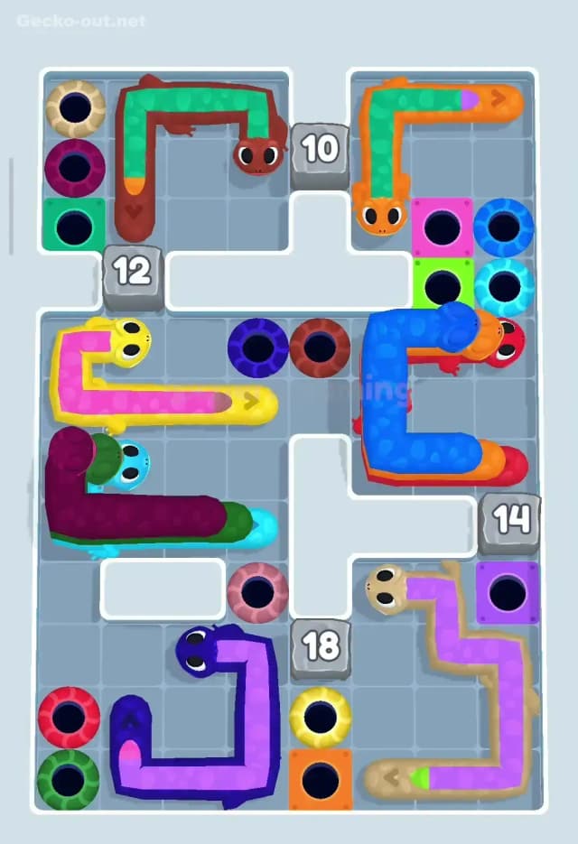 Gecko Out Level 321 Gameplay