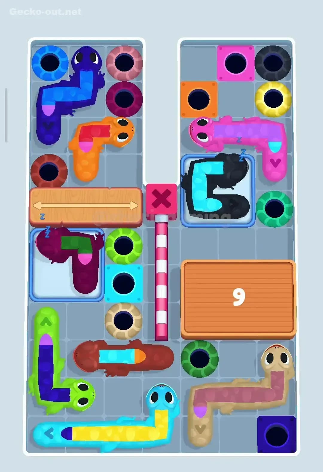 Gecko Out Level 319 Screenshot