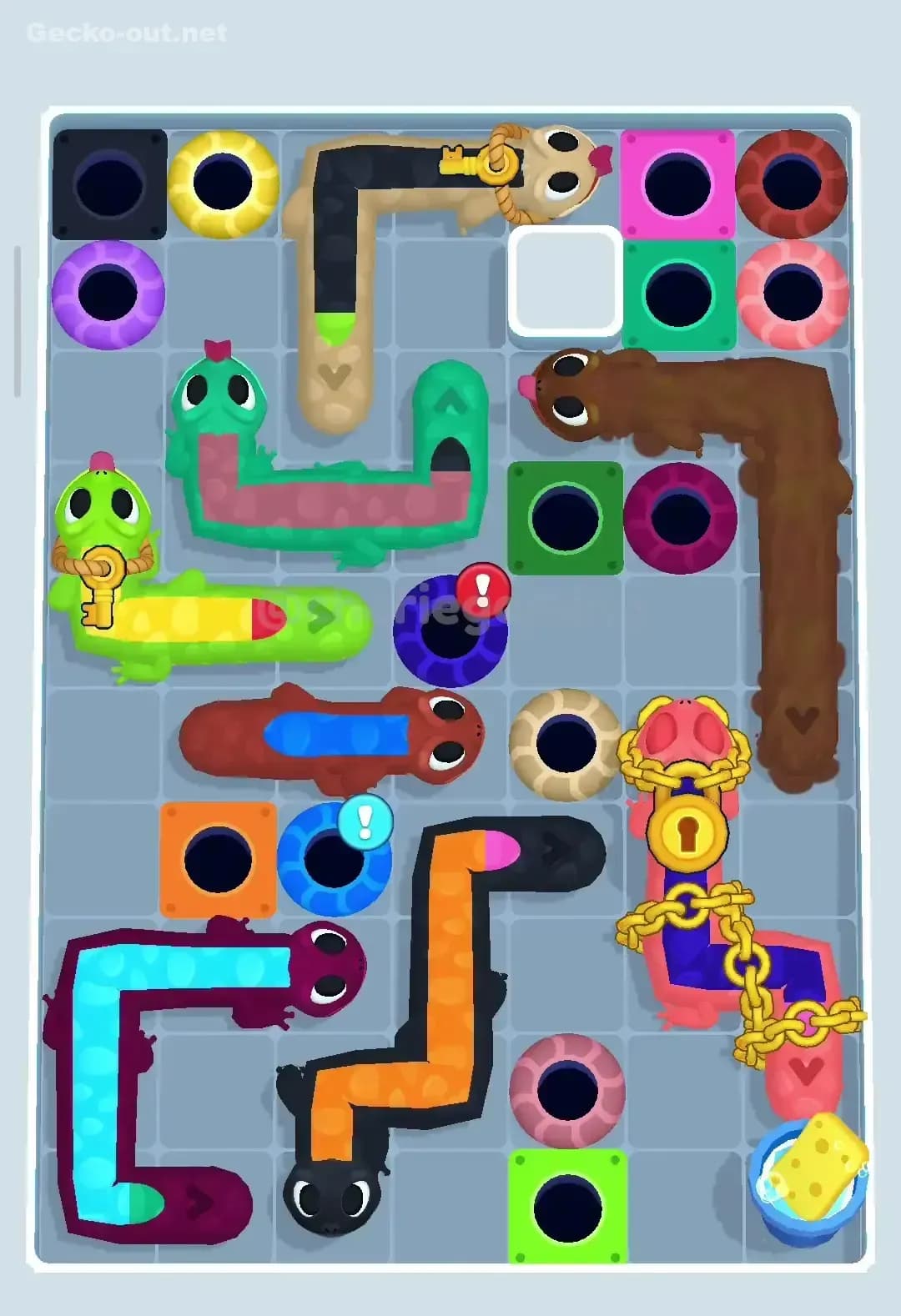 Gecko Out Level 317 Screenshot