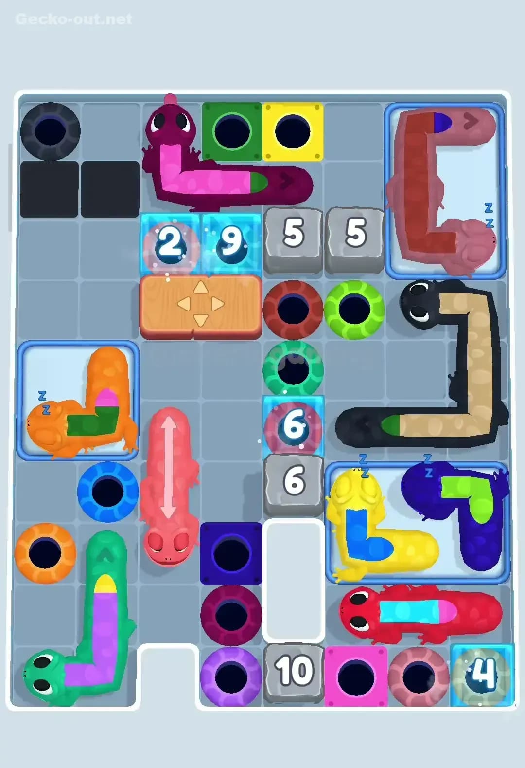 Gecko Out Level 310 Screenshot