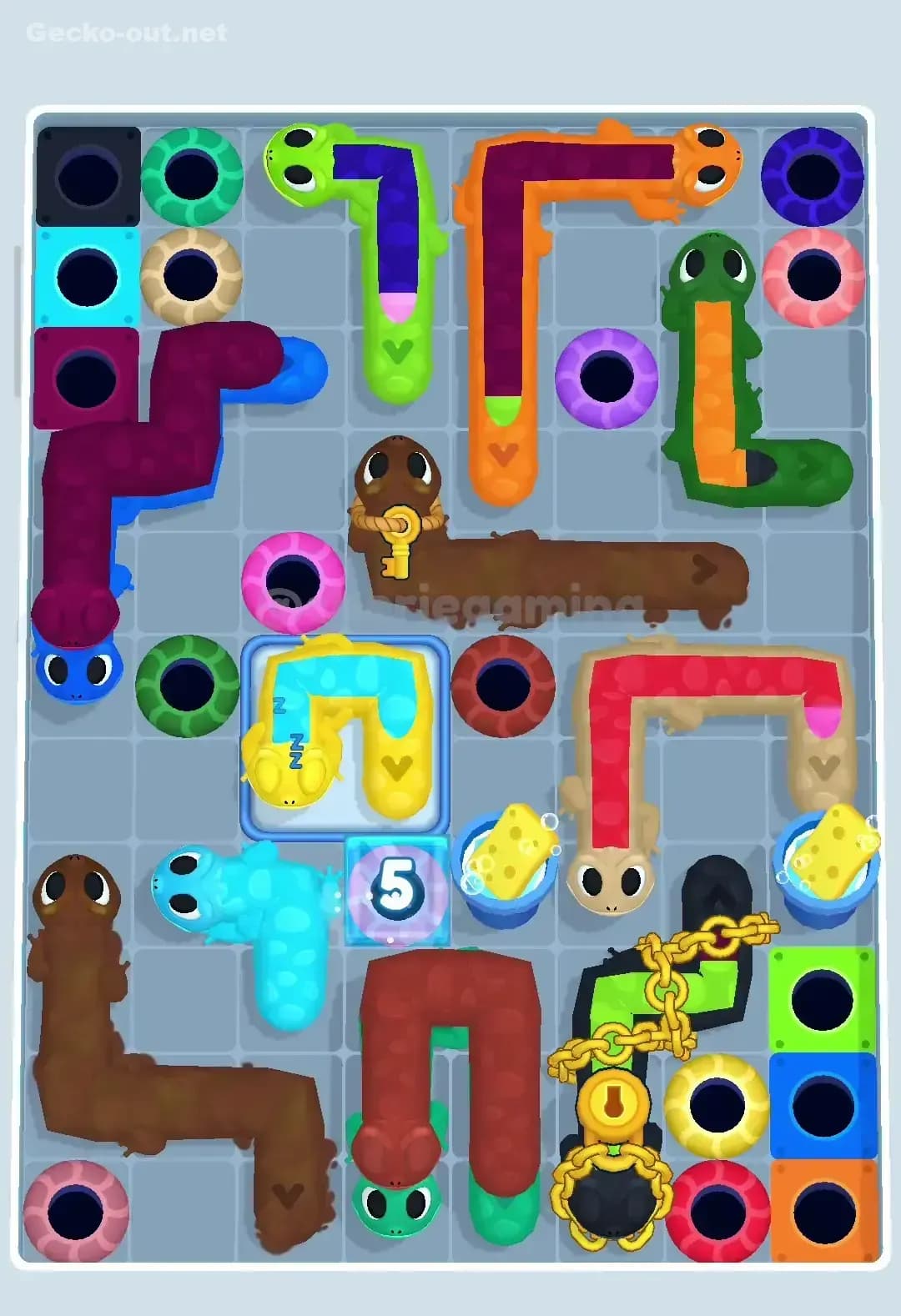 Gecko Out Level 308 Screenshot