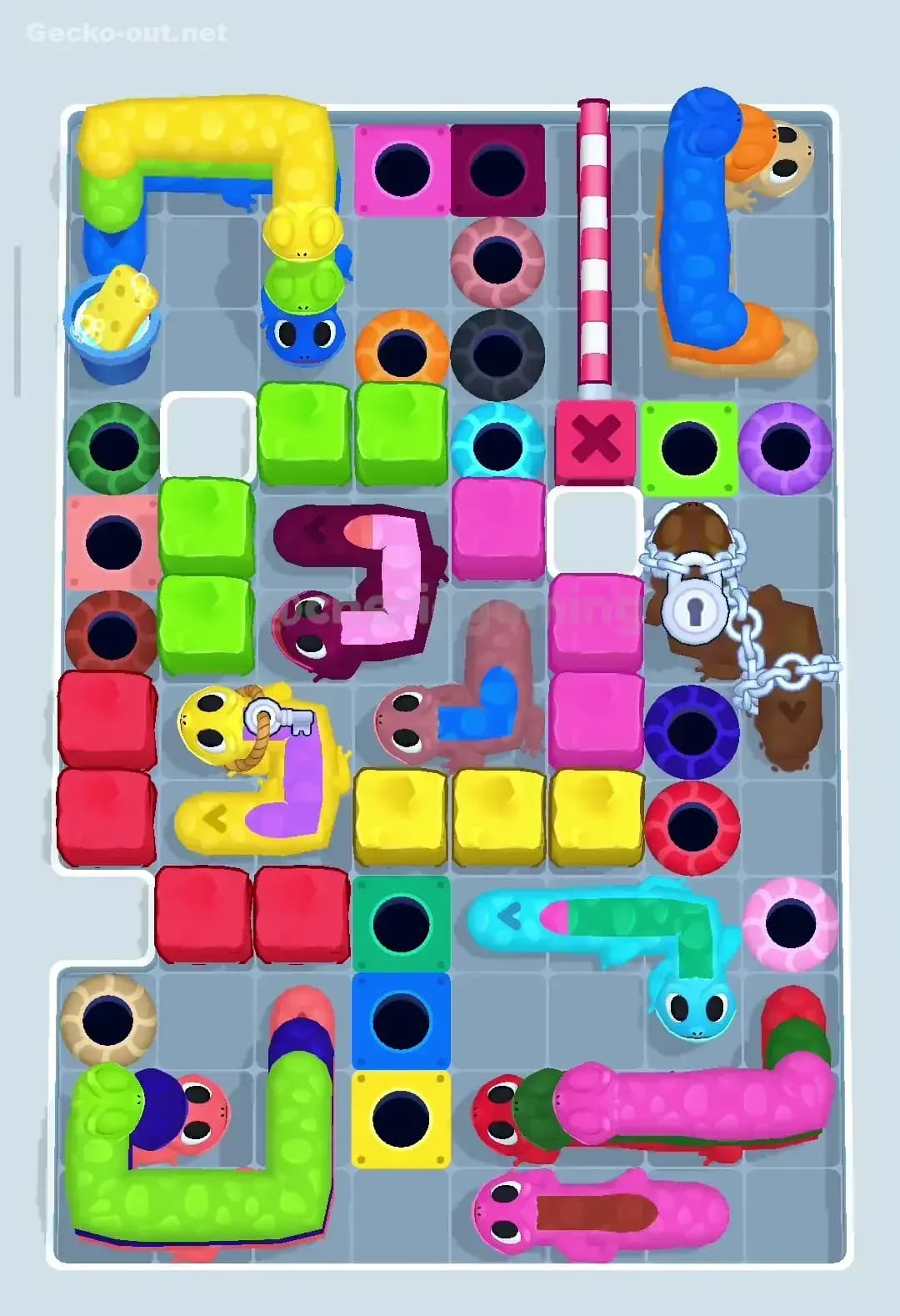 Gecko Out Level 307 Screenshot