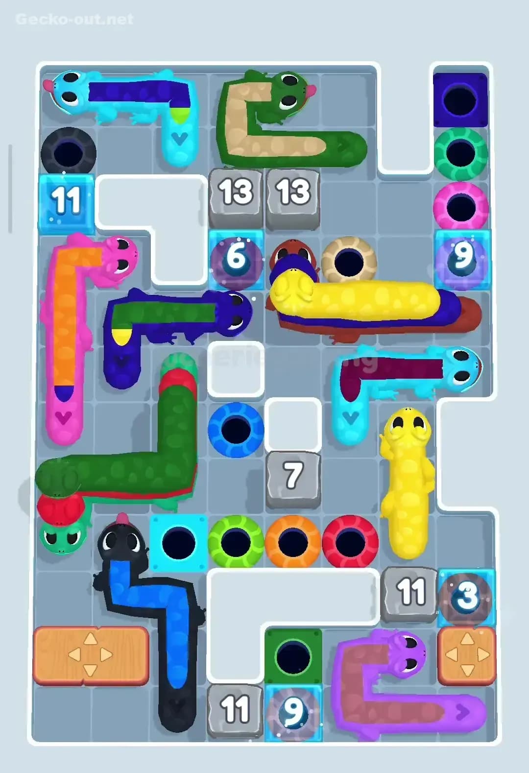 Gecko Out Level 305 Screenshot