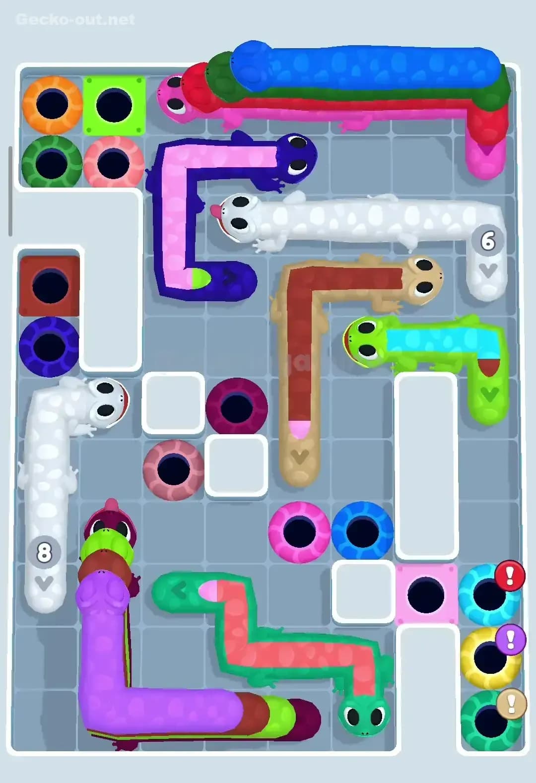 Gecko Out Level 303 Screenshot