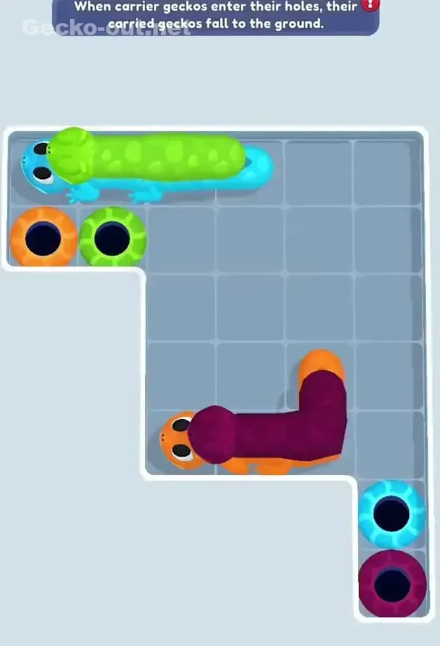 Gecko Out Level 302 Screenshot