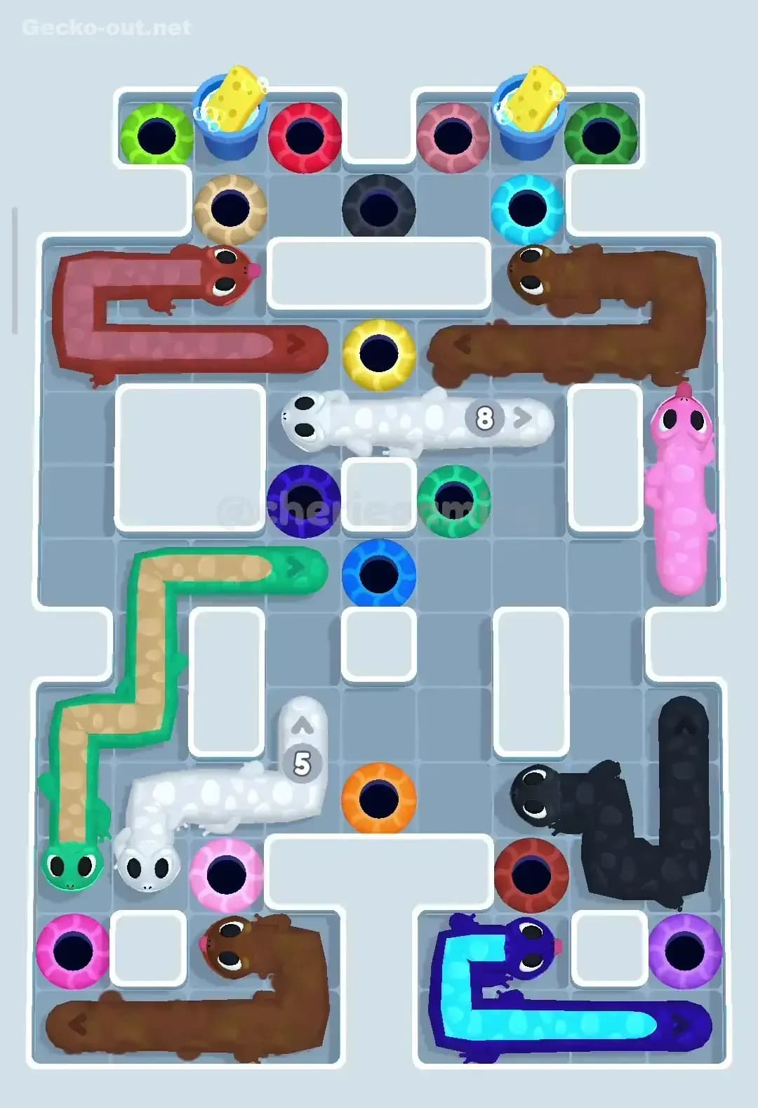 Gecko Out Level 299 Screenshot