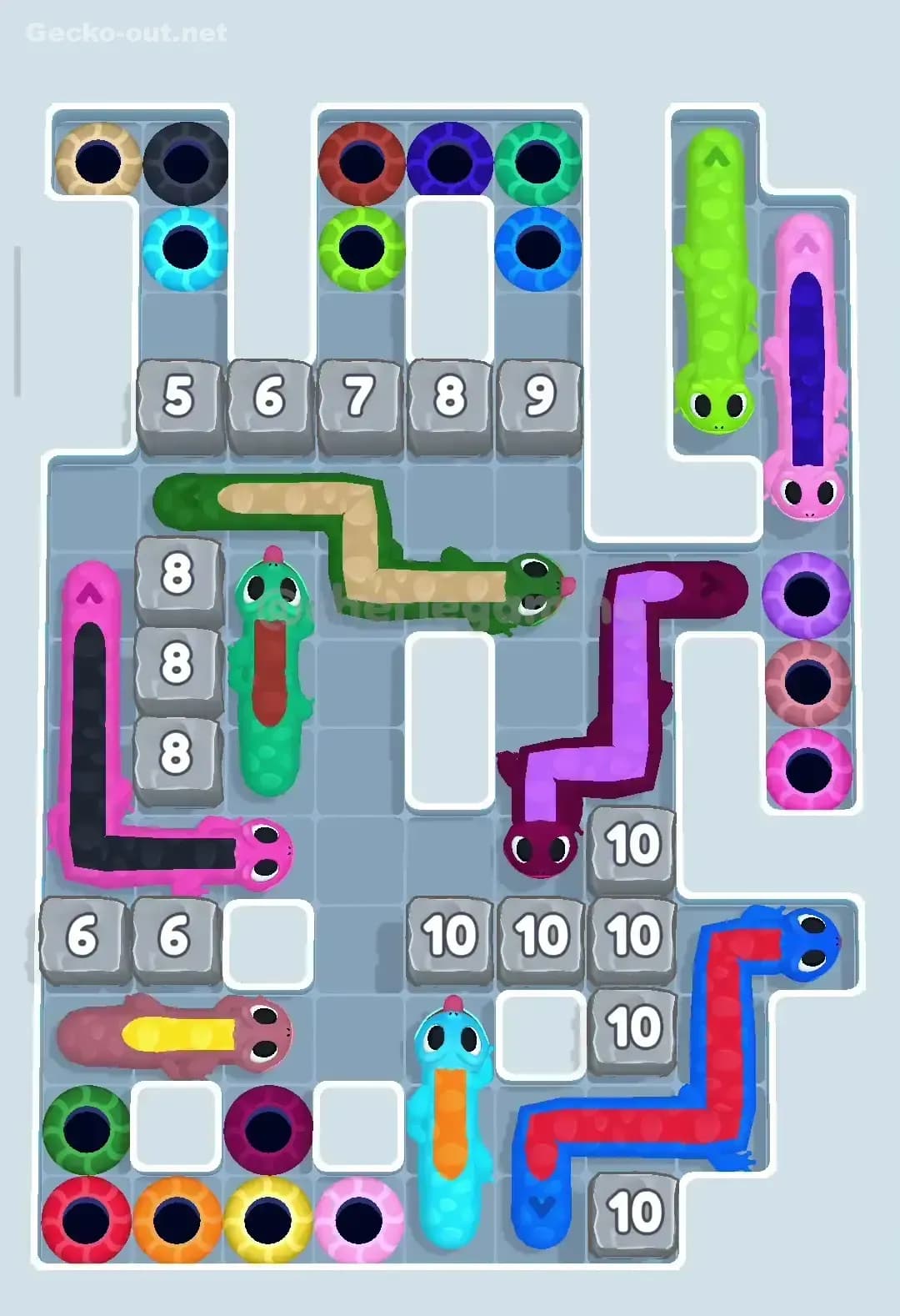 Gecko Out Level 297 Screenshot