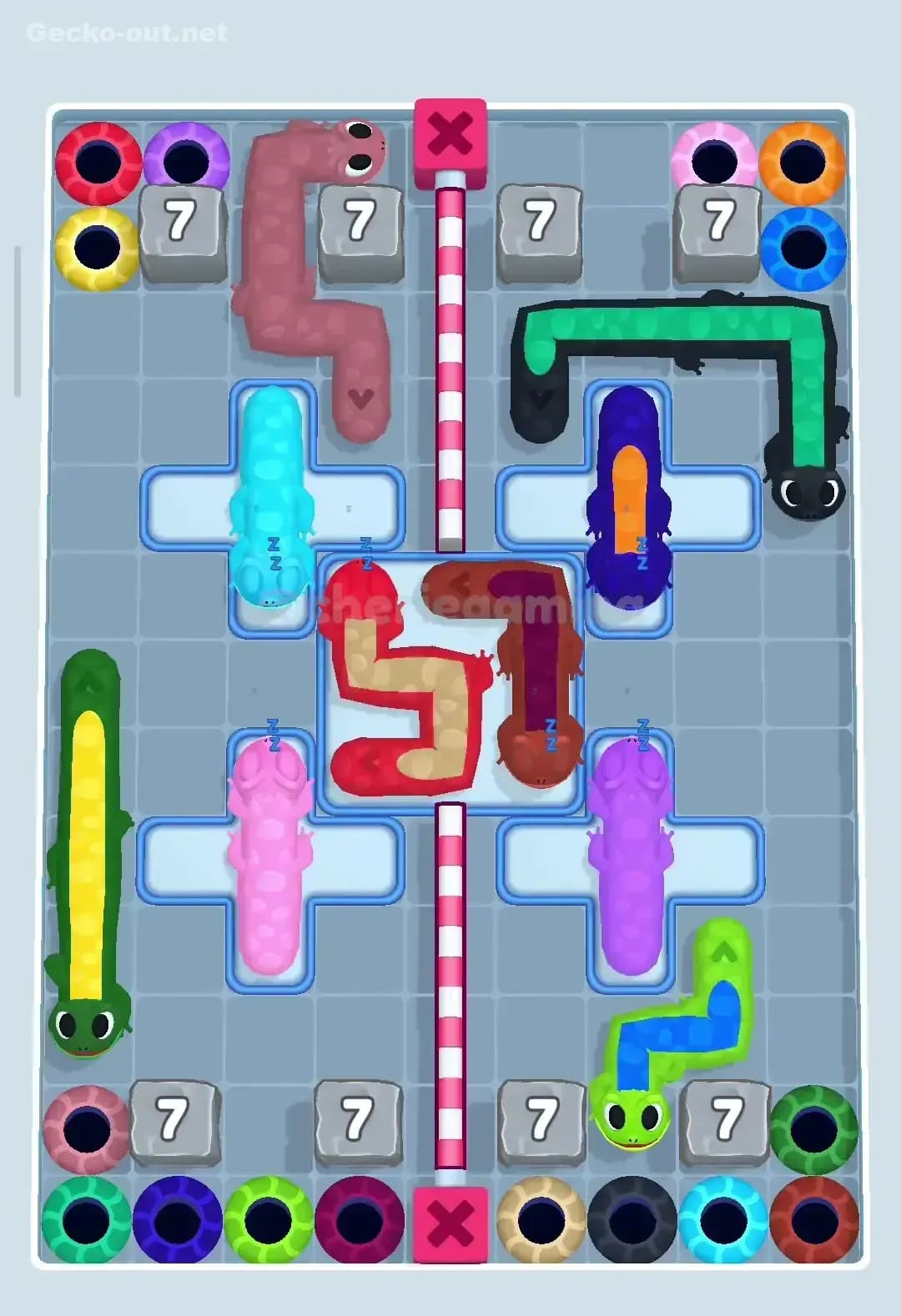 Gecko Out Level 293 Screenshot