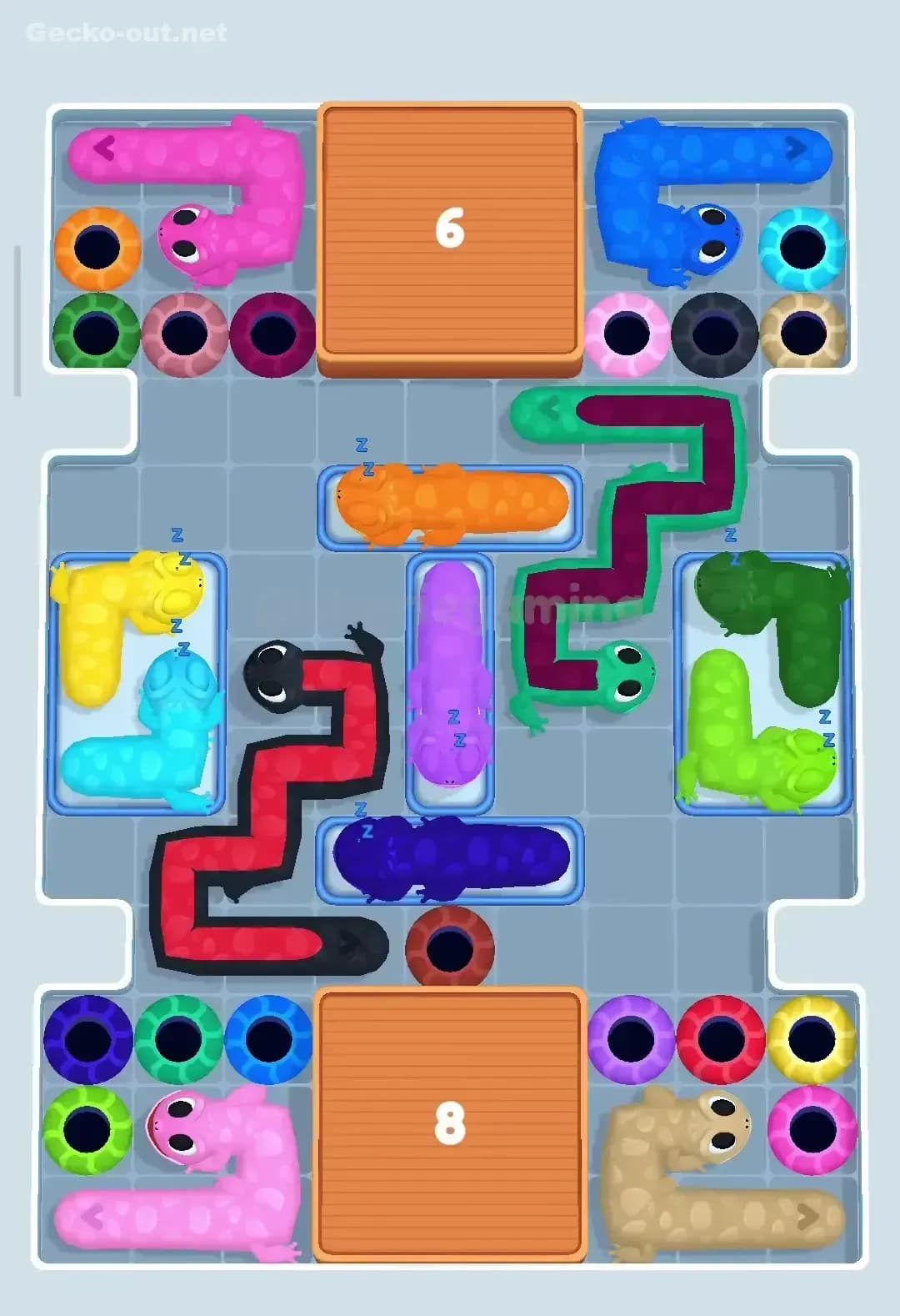 Gecko Out Level 292 Screenshot