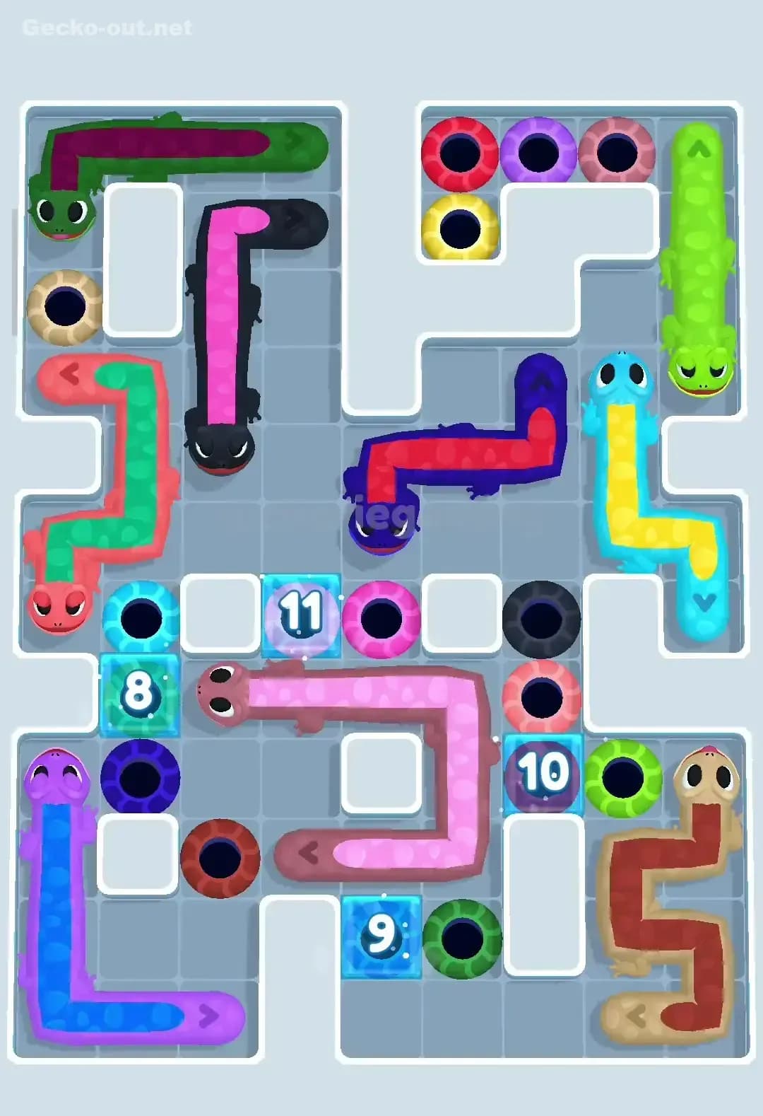 Gecko Out Level 284 Screenshot