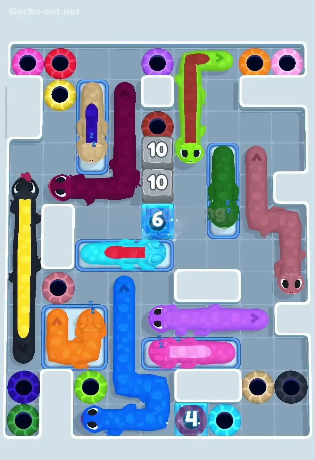 Gecko Out Level 283 Screenshot