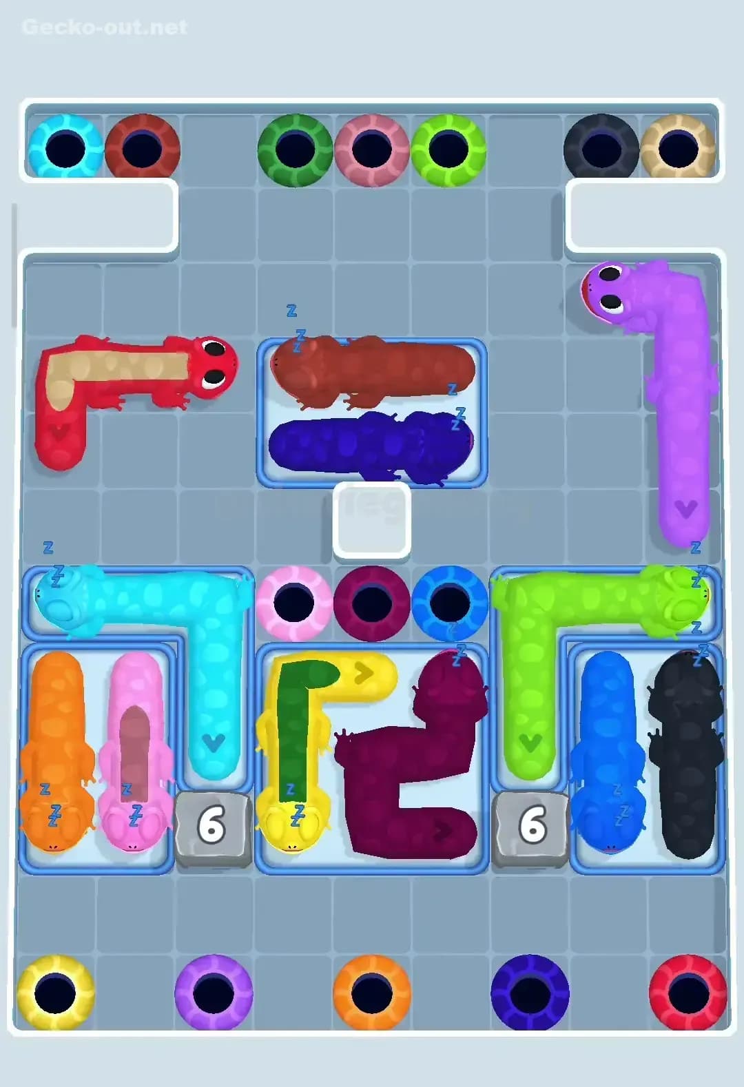 Gecko Out Level 281 Screenshot