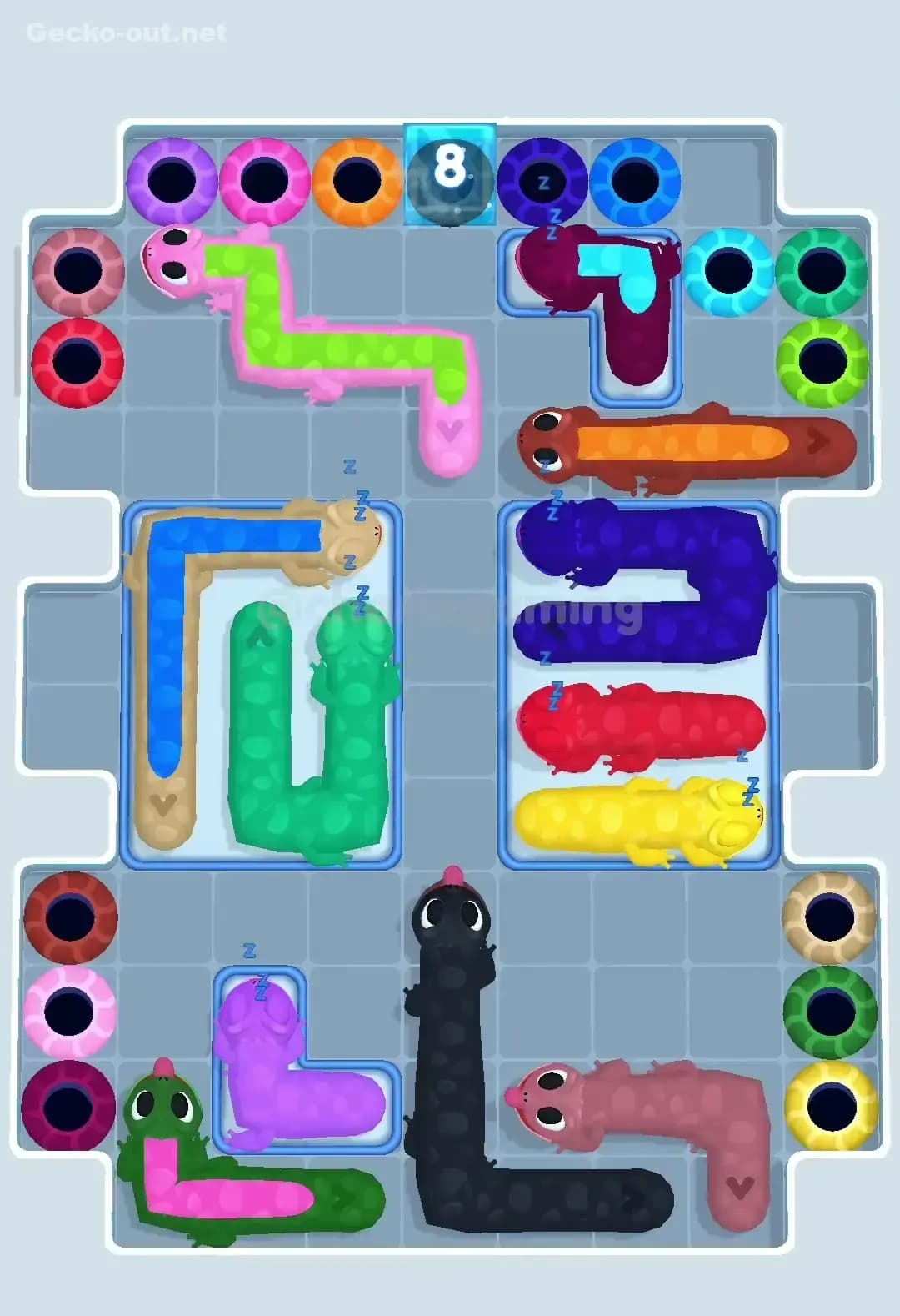 Gecko Out Level 280 Screenshot