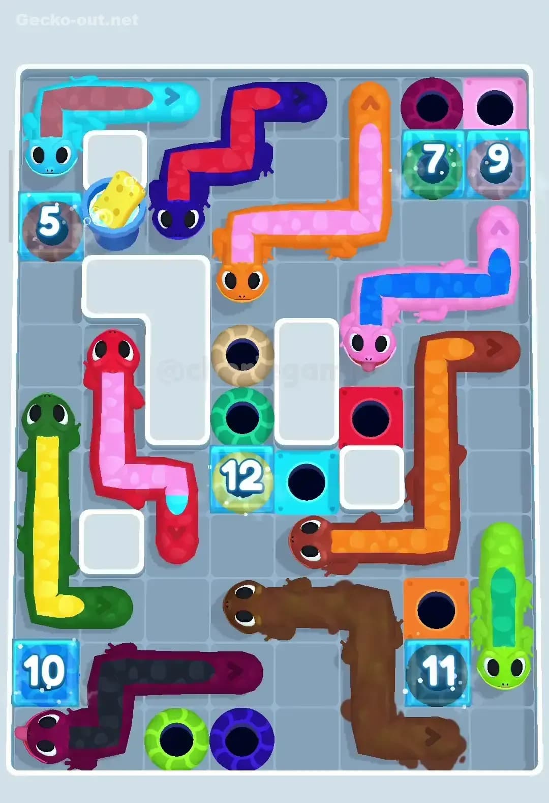 Gecko Out Level 279 Screenshot