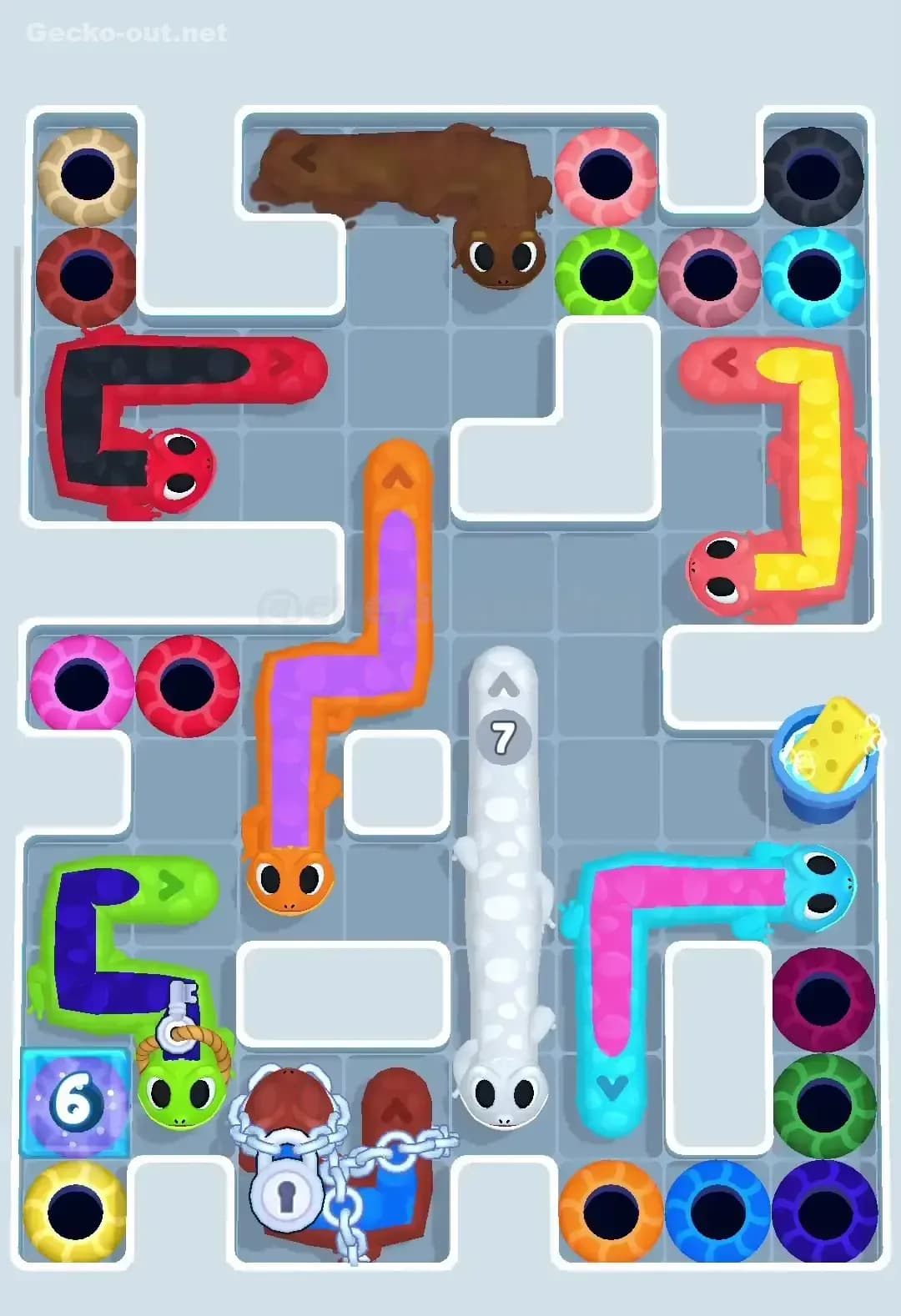 Gecko Out Level 266 Screenshot