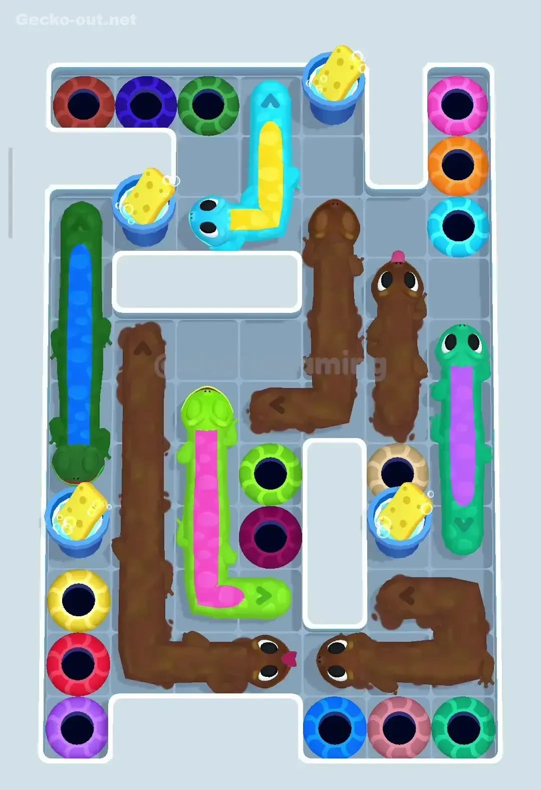 Gecko Out Level 262 Screenshot