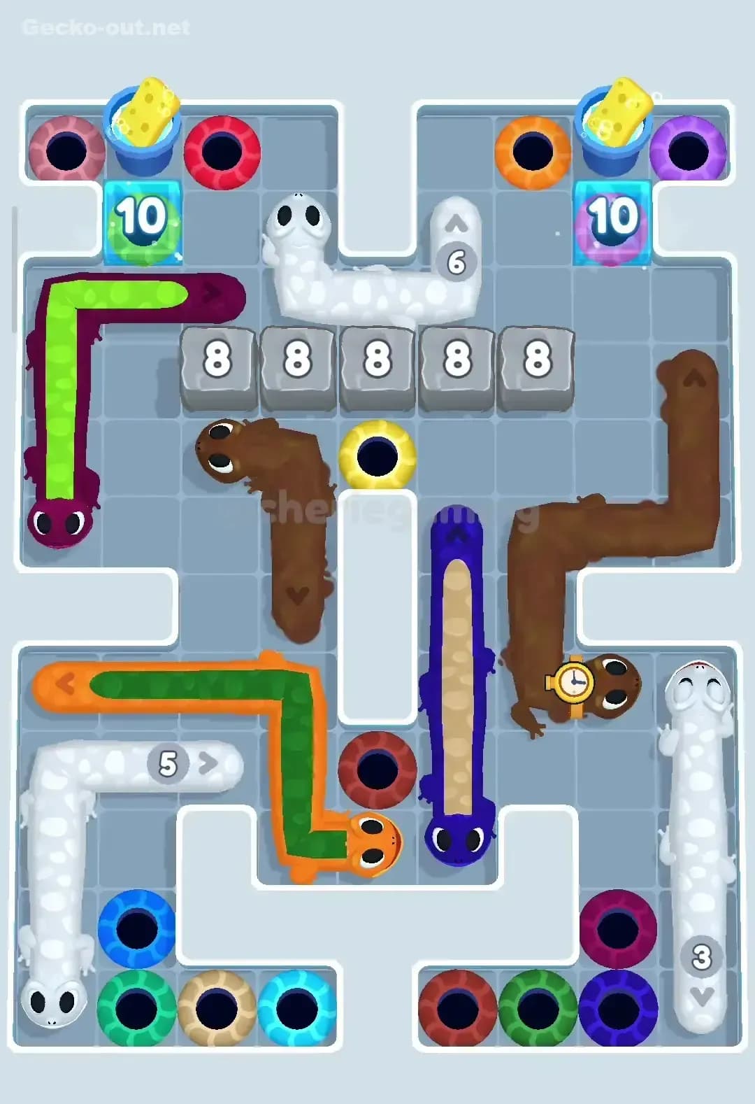 Gecko Out Level 261 Screenshot