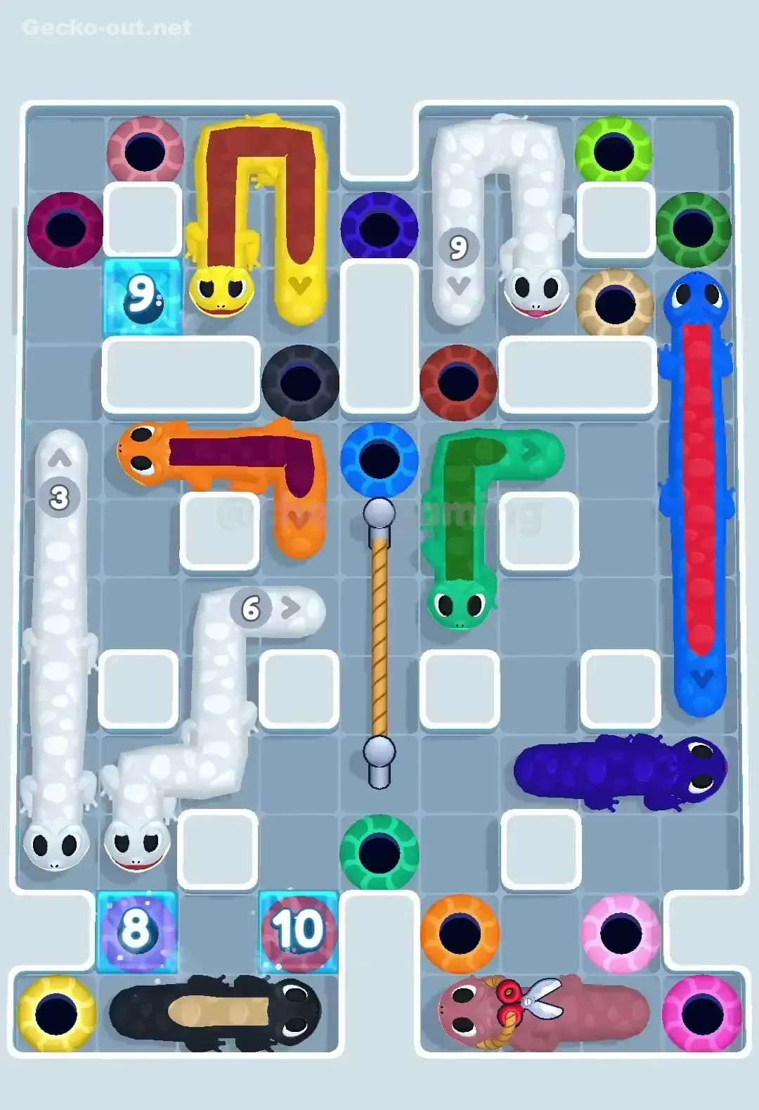 Gecko Out Level 257 Screenshot