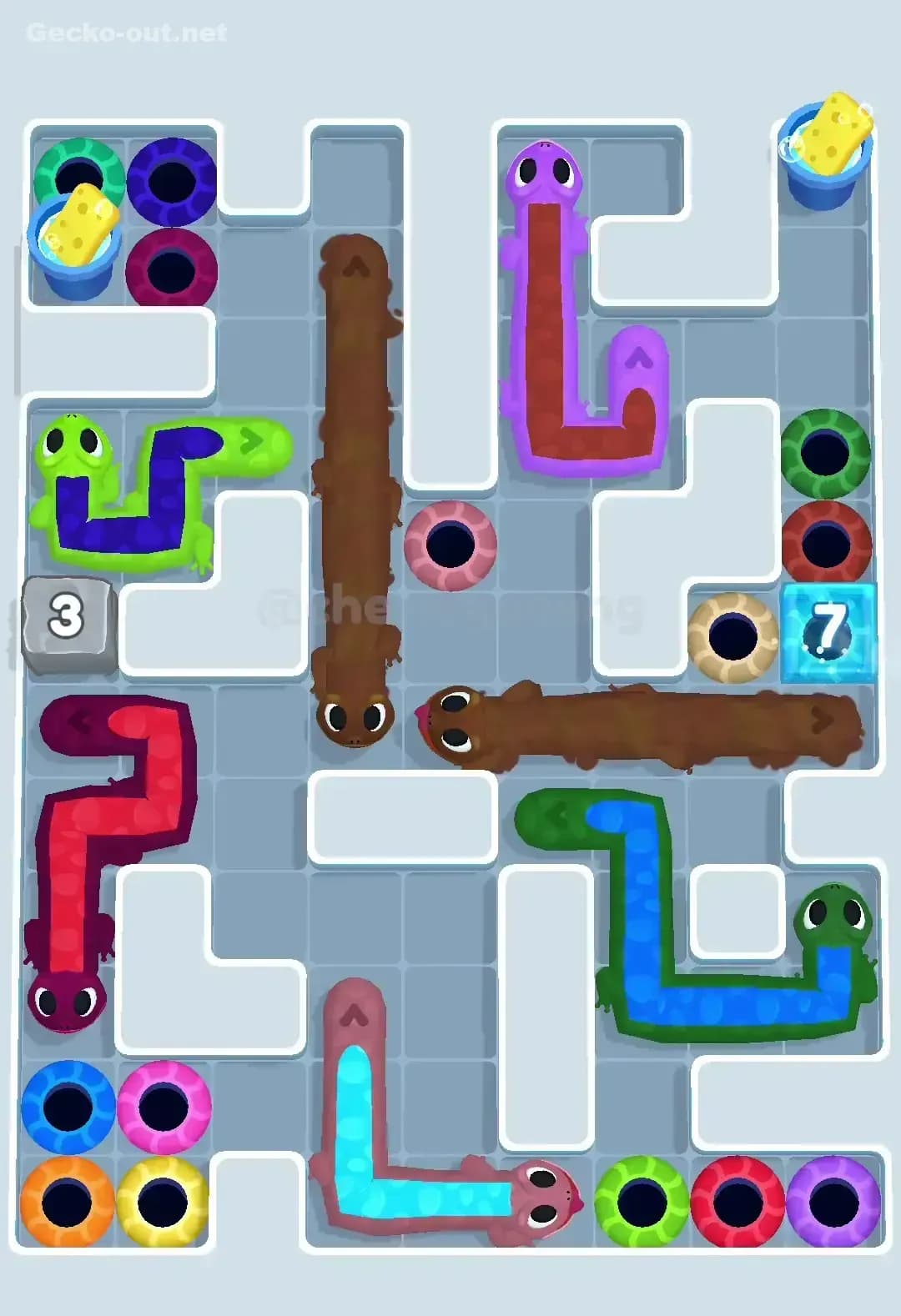 Gecko Out Level 255 Screenshot