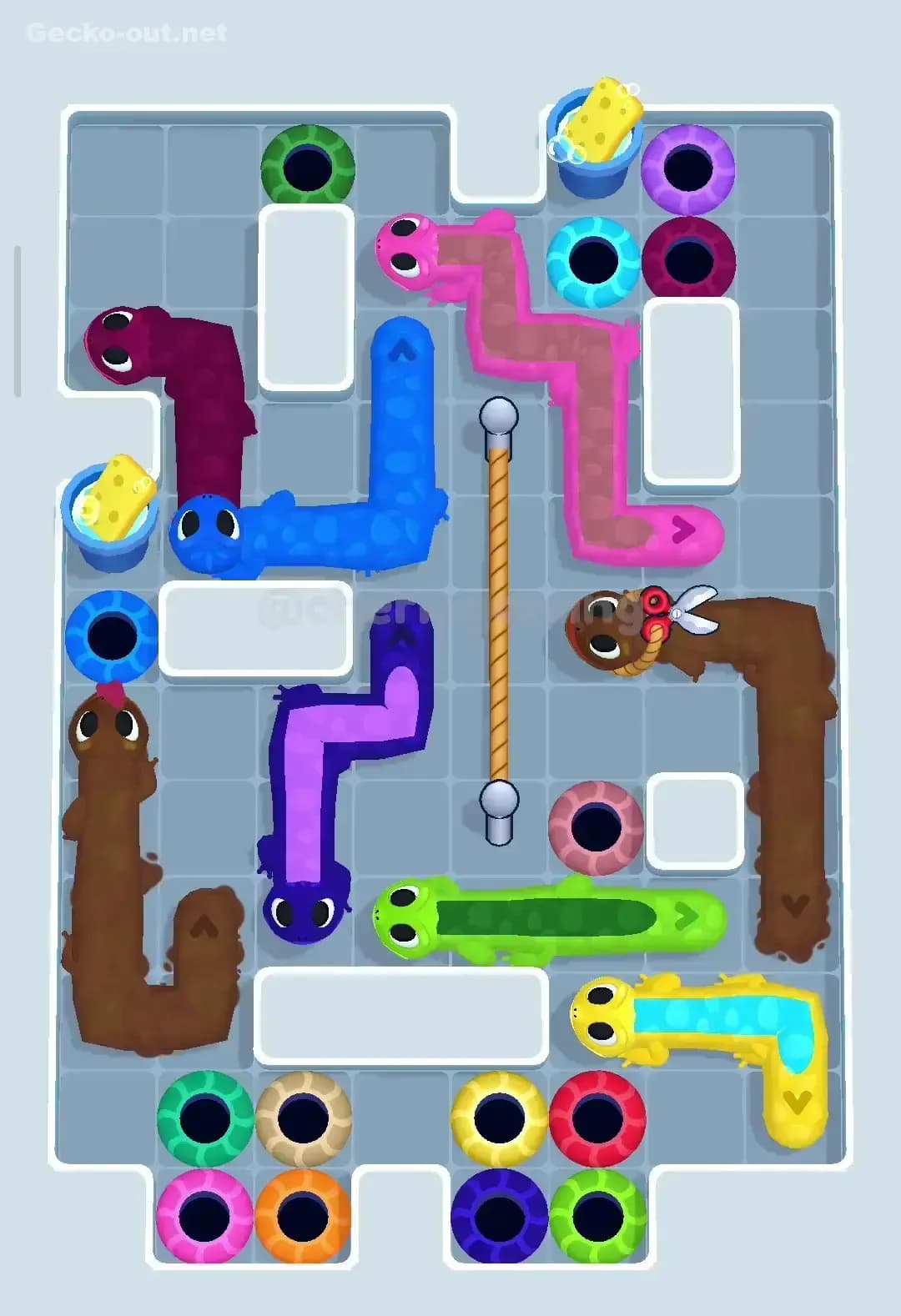 Gecko Out Level 254 Screenshot