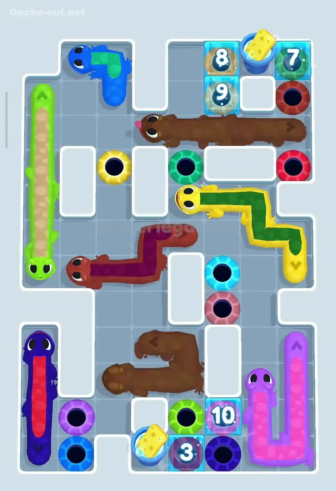 Gecko Out Level 253 Screenshot