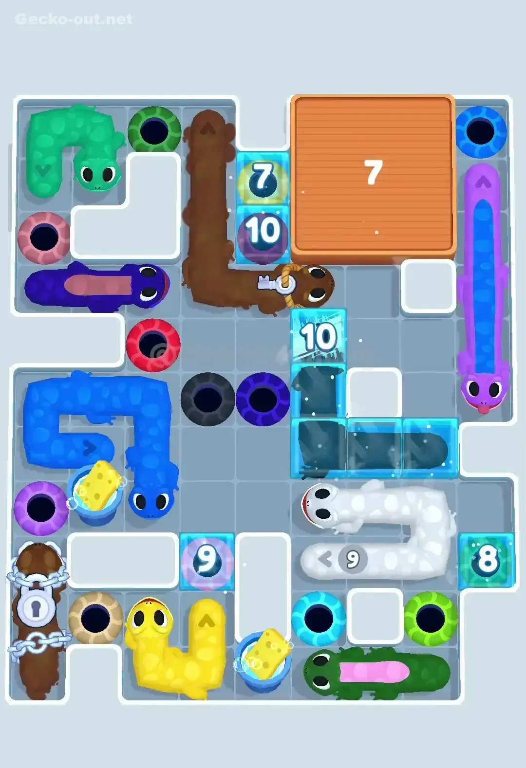 Gecko Out Level 250 Screenshot