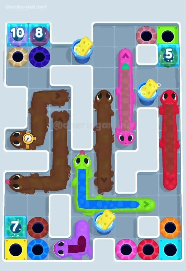 Gecko Out Level 247 Gameplay