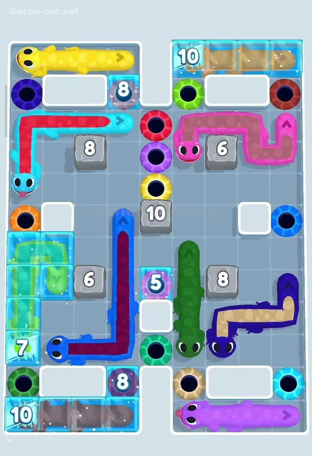 Gecko Out Level 240 Screenshot