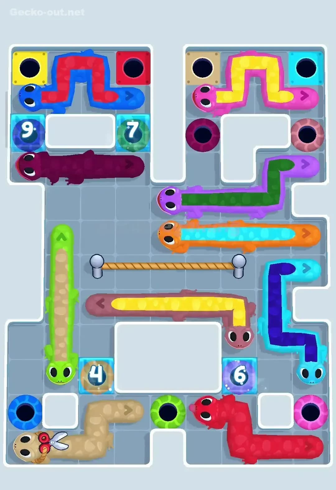 Gecko Out Level 238 Screenshot