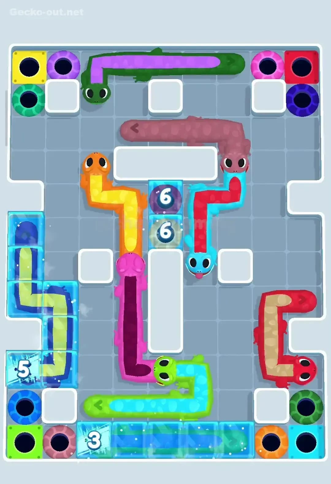 Gecko Out Level 237 Screenshot