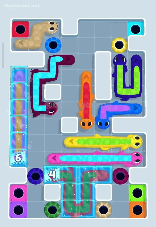 Gecko Out Level 234 Gameplay