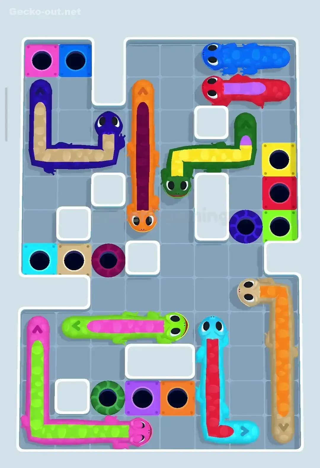 Gecko Out Level 233 Screenshot