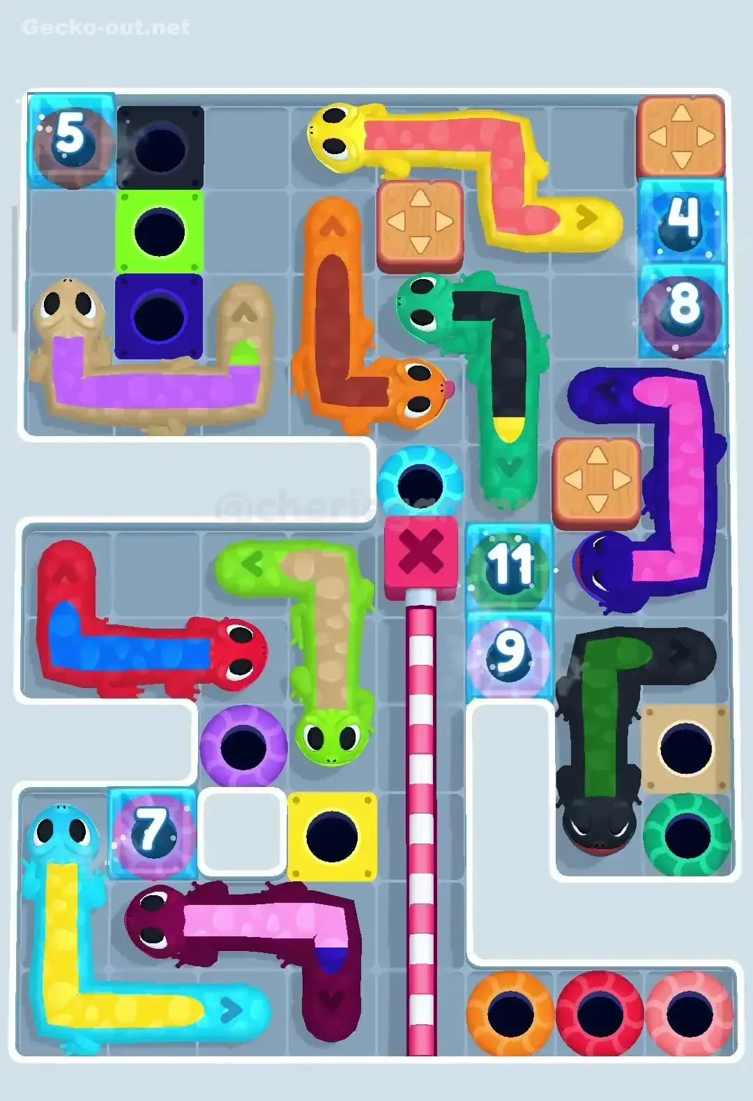 Gecko Out Level 227 Screenshot