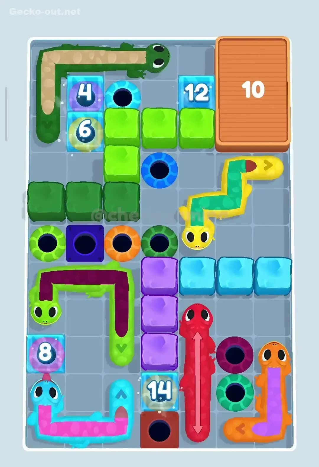 Gecko Out Level 225 Screenshot