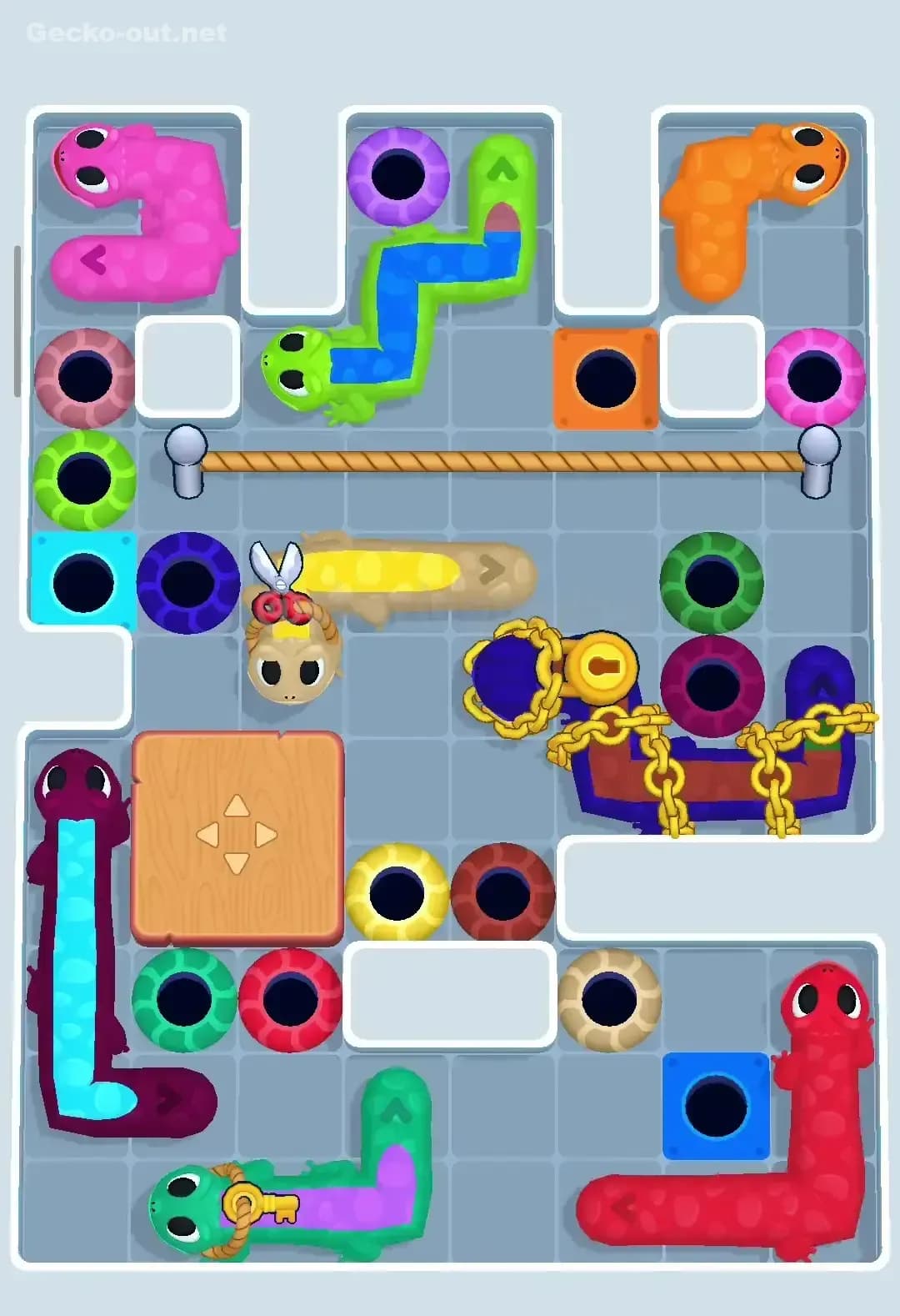 Gecko Out Level 224 Screenshot