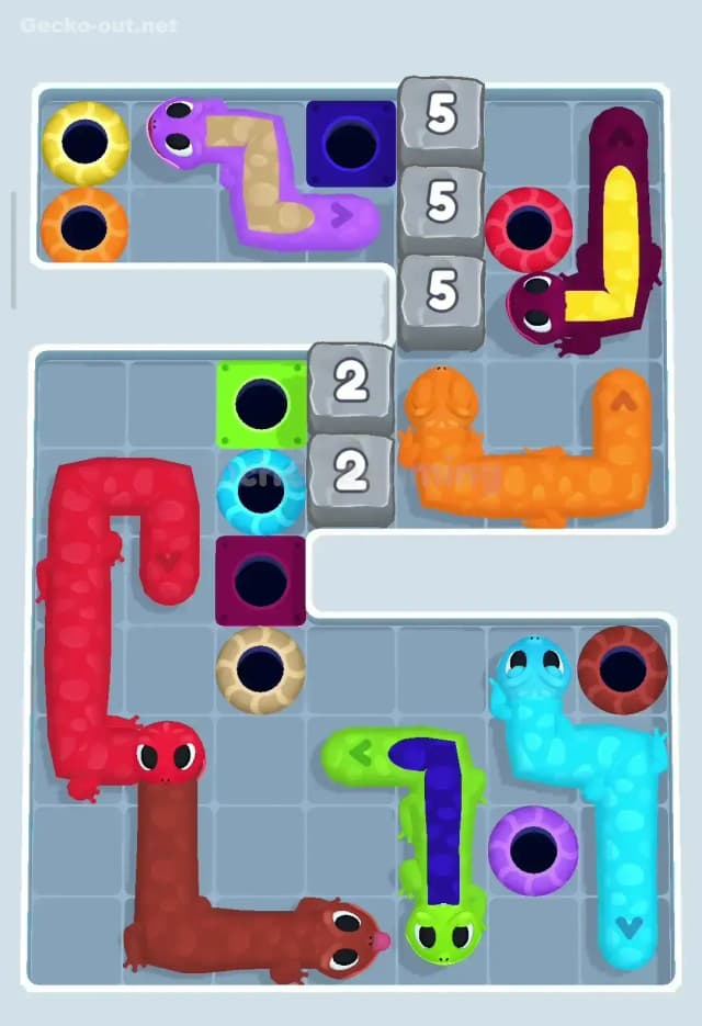 Gecko Out Level 222 Gameplay