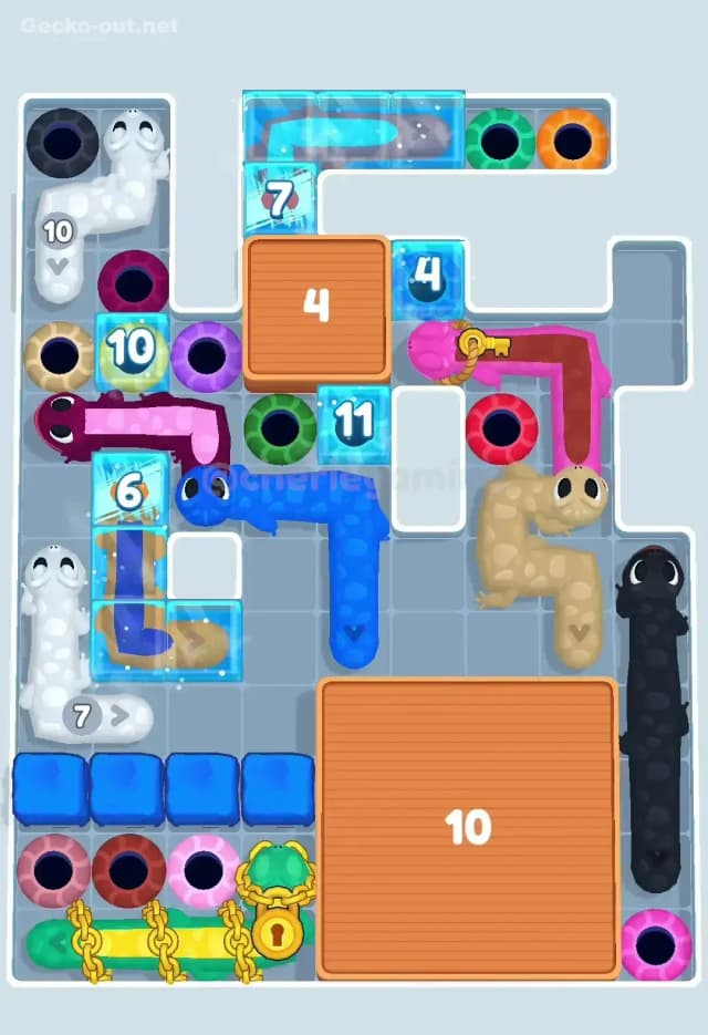 Gecko Out Level 208 Gameplay