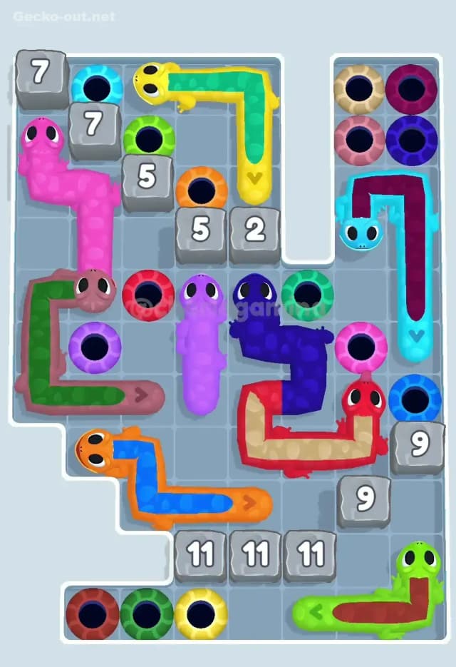 Gecko Out Level 205 Gameplay