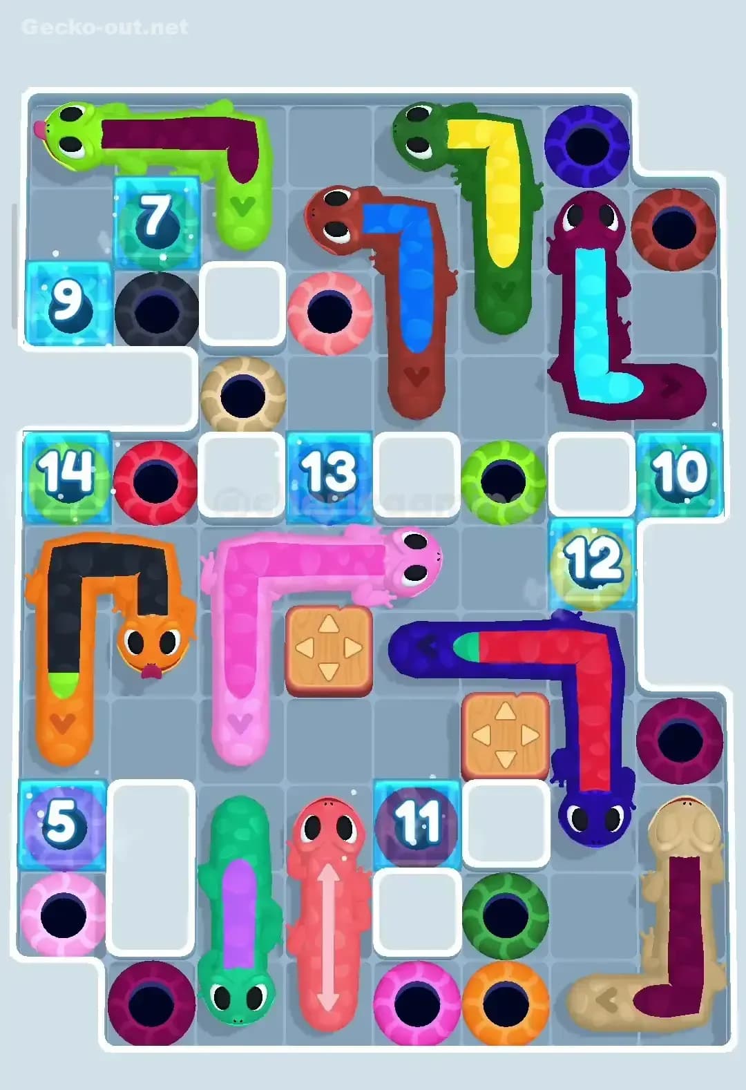 Gecko Out Level 203 Screenshot