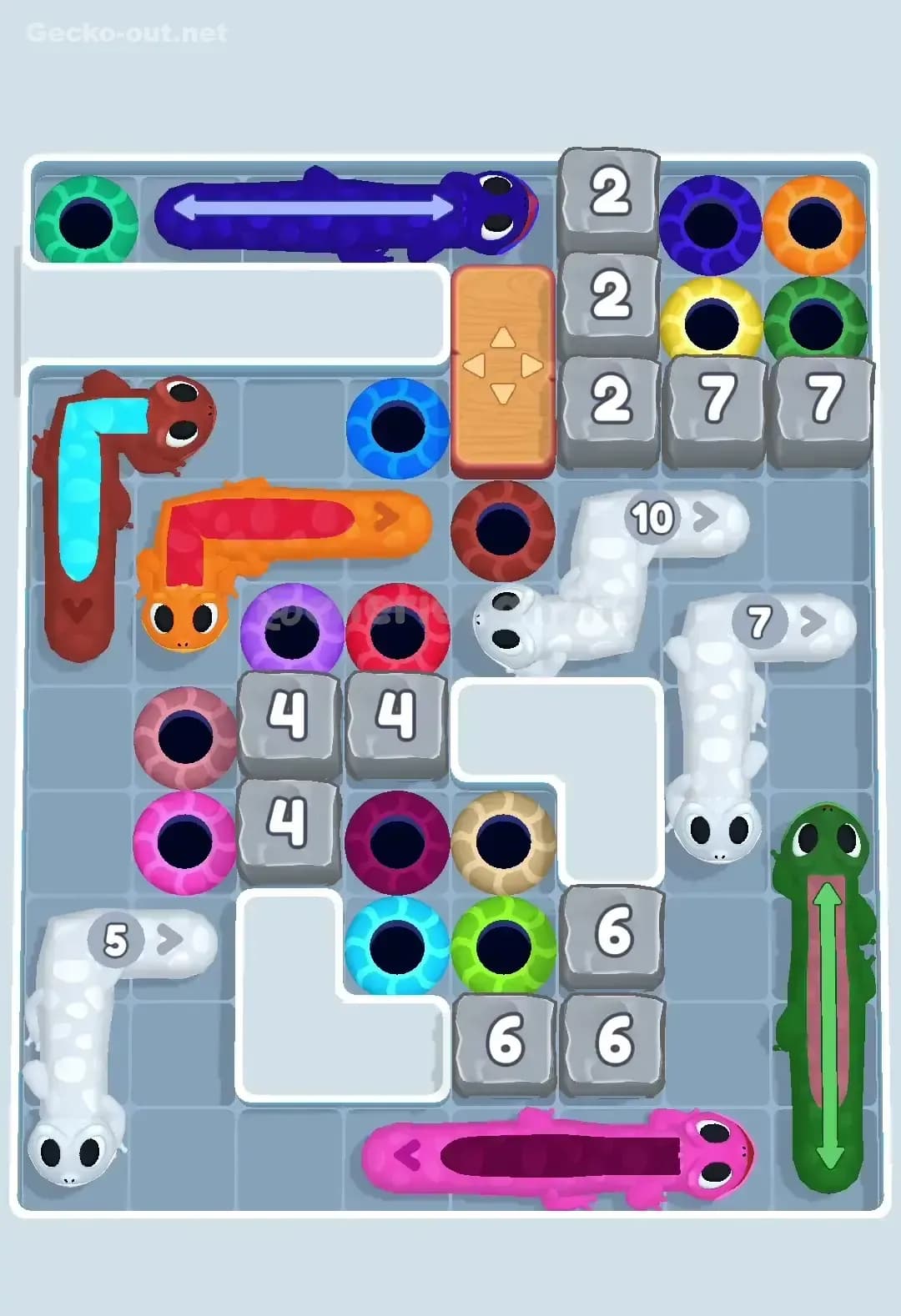Gecko Out Level 199 Screenshot