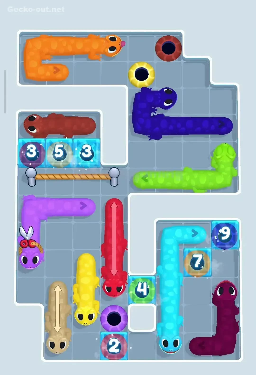 Gecko Out Level 198 Screenshot