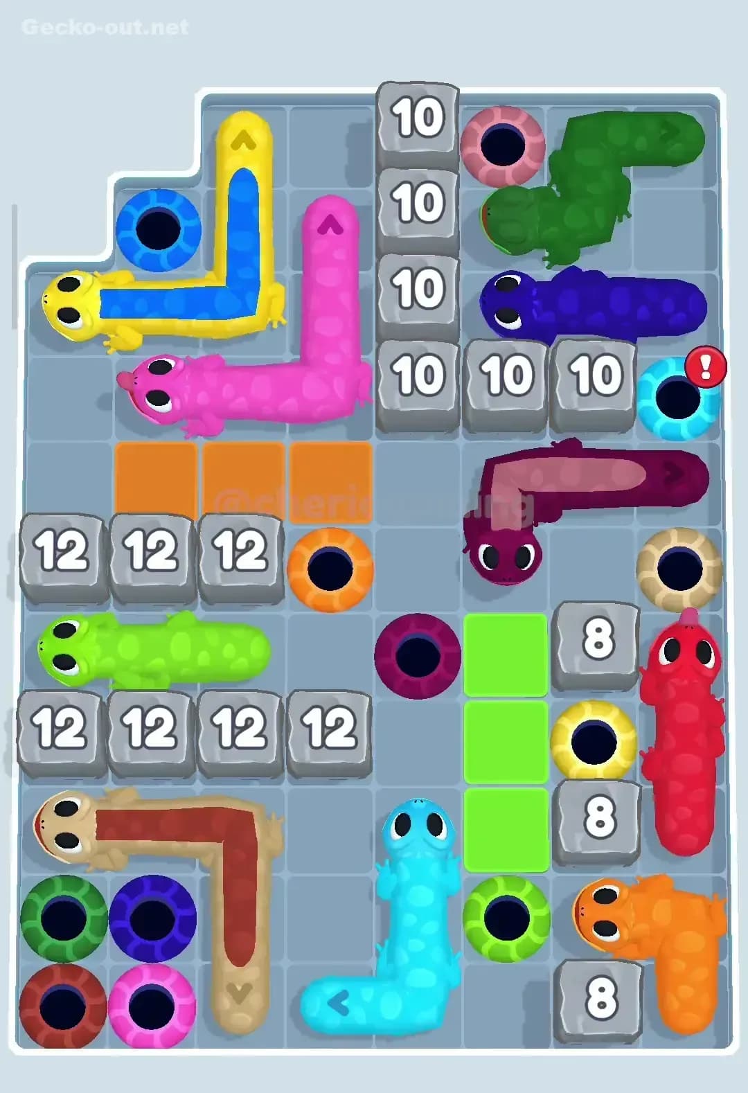 Gecko Out Level 193 Screenshot
