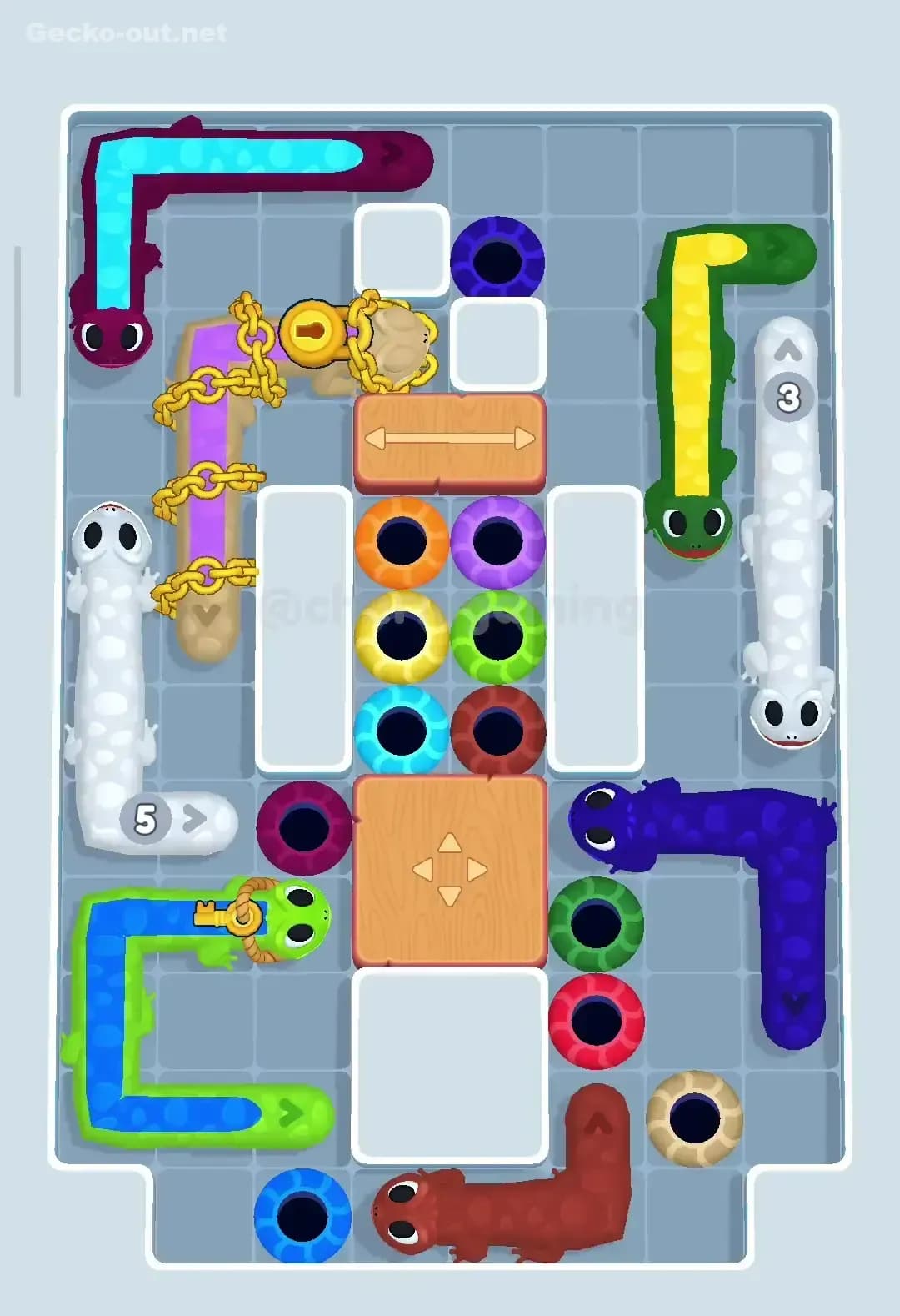 Gecko Out Level 192 Screenshot