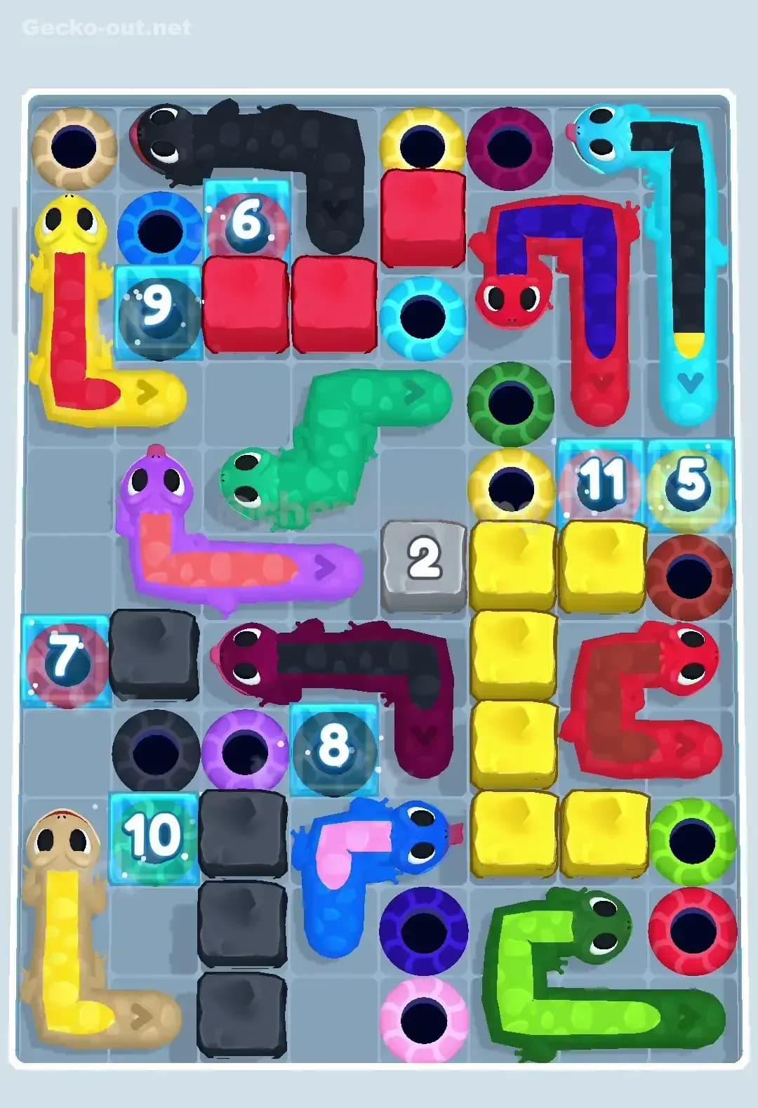 Gecko Out Level 191 Screenshot